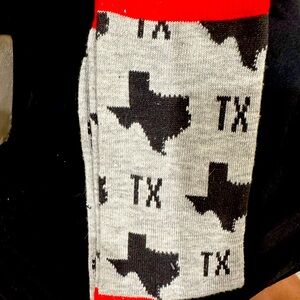 Adult unisex Texas (TX) socks NWOT